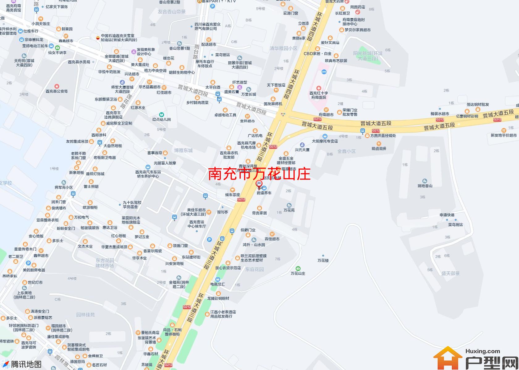 万花山庄小区 - 户型网