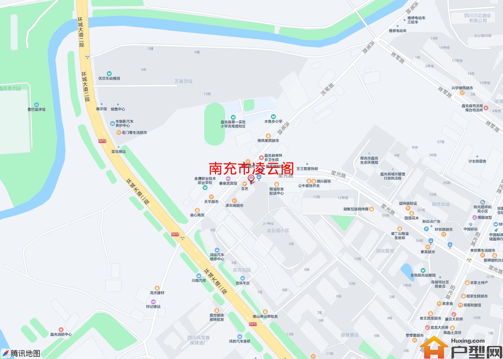 凌云阁小区 - 户型网