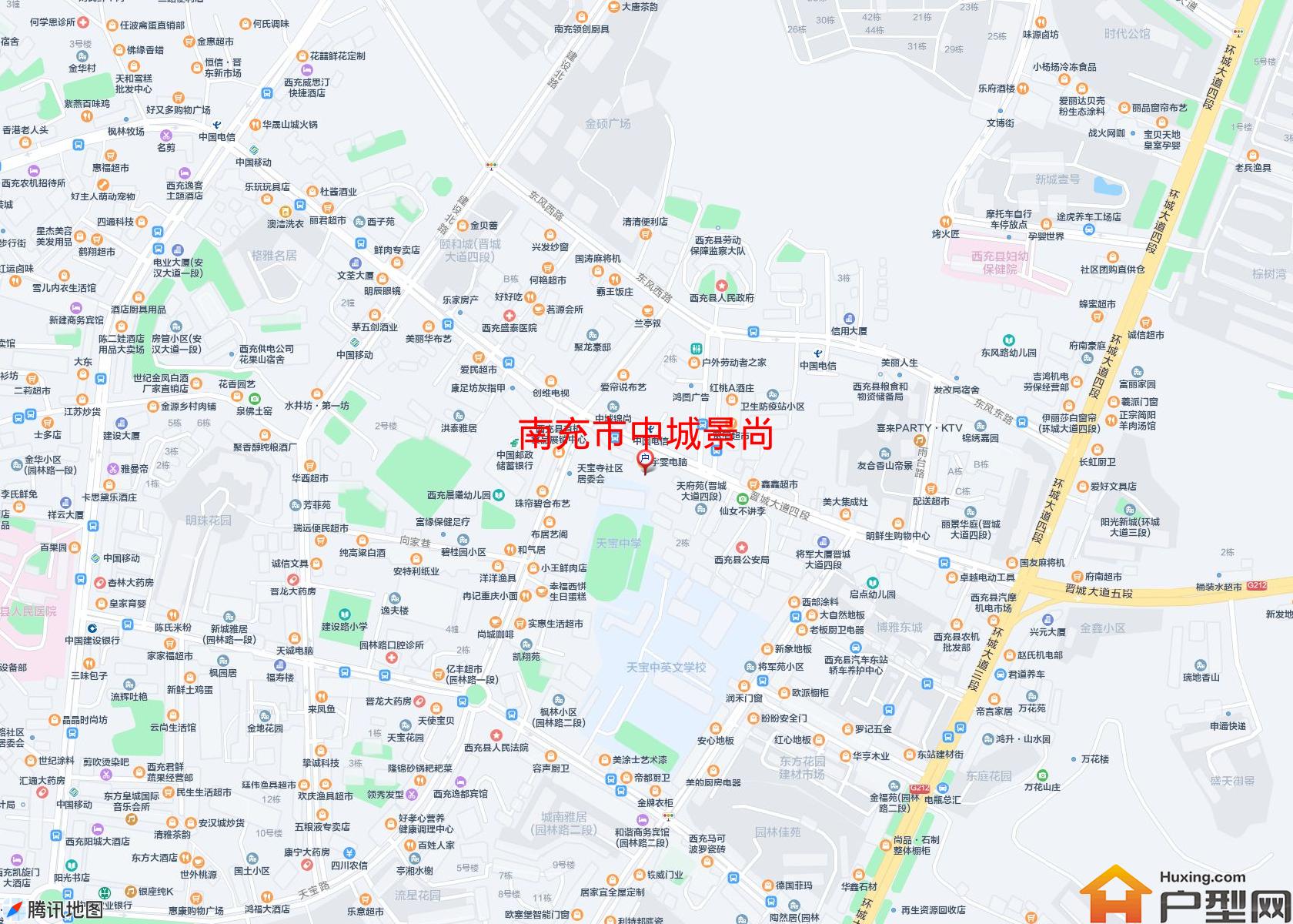 中城景尚小区 - 户型网