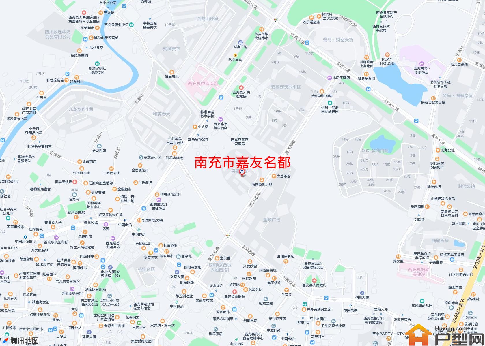 嘉友名都小区 - 户型网