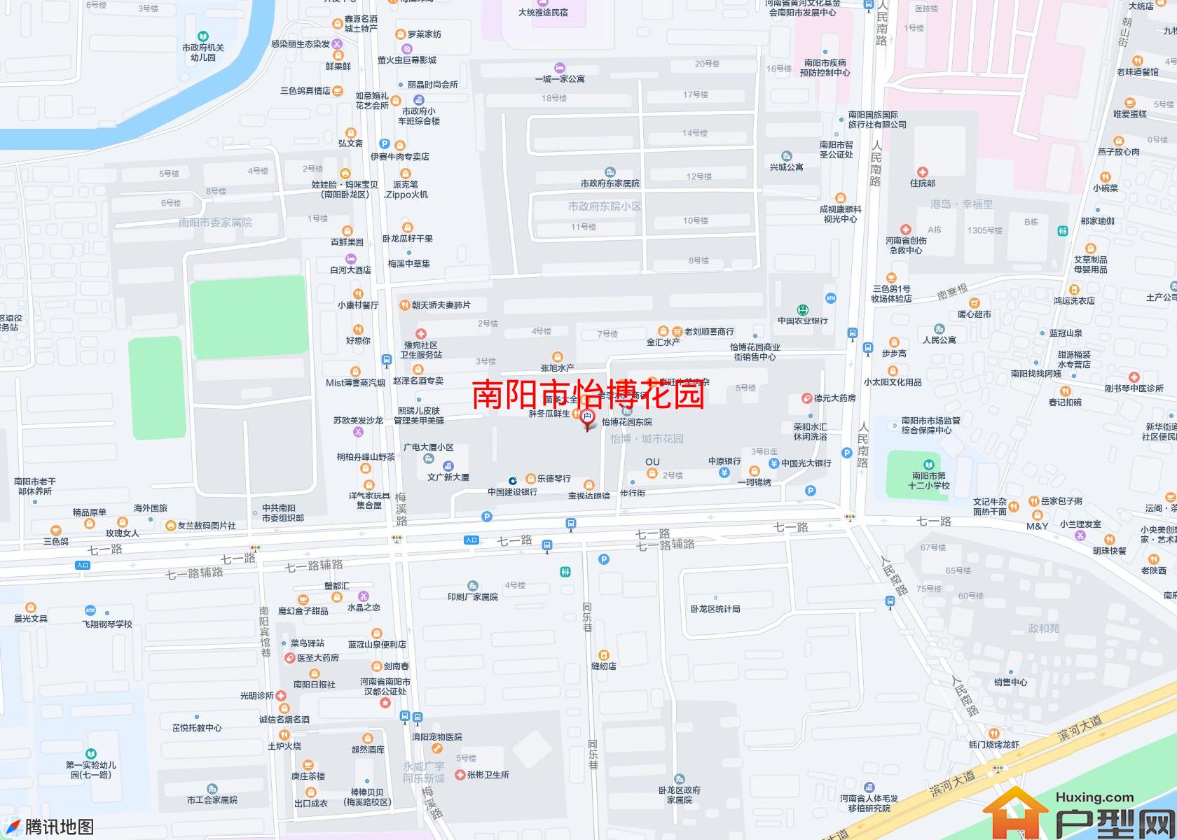 怡博花园小区 - 户型网