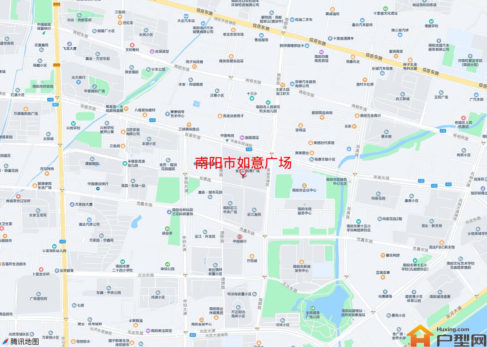如意广场小区 - 户型网