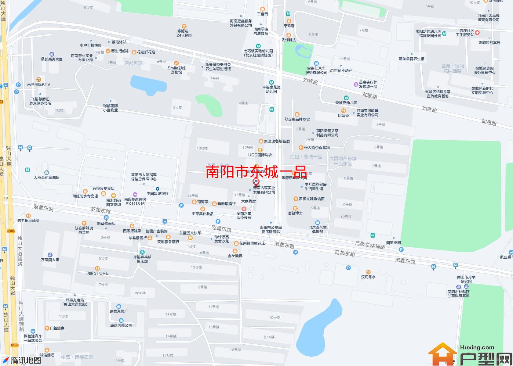 东城一品小区 - 户型网