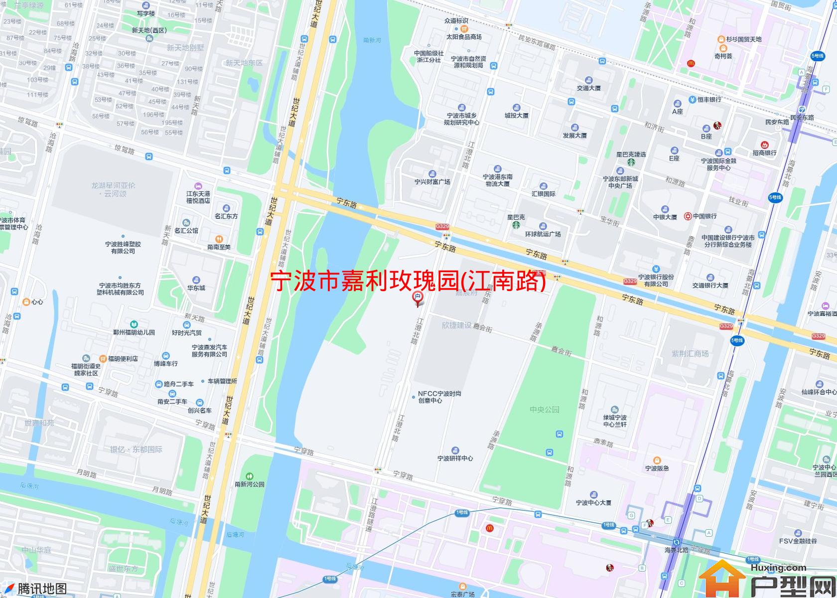 嘉利玫瑰园(江南路)小区 - 户型网