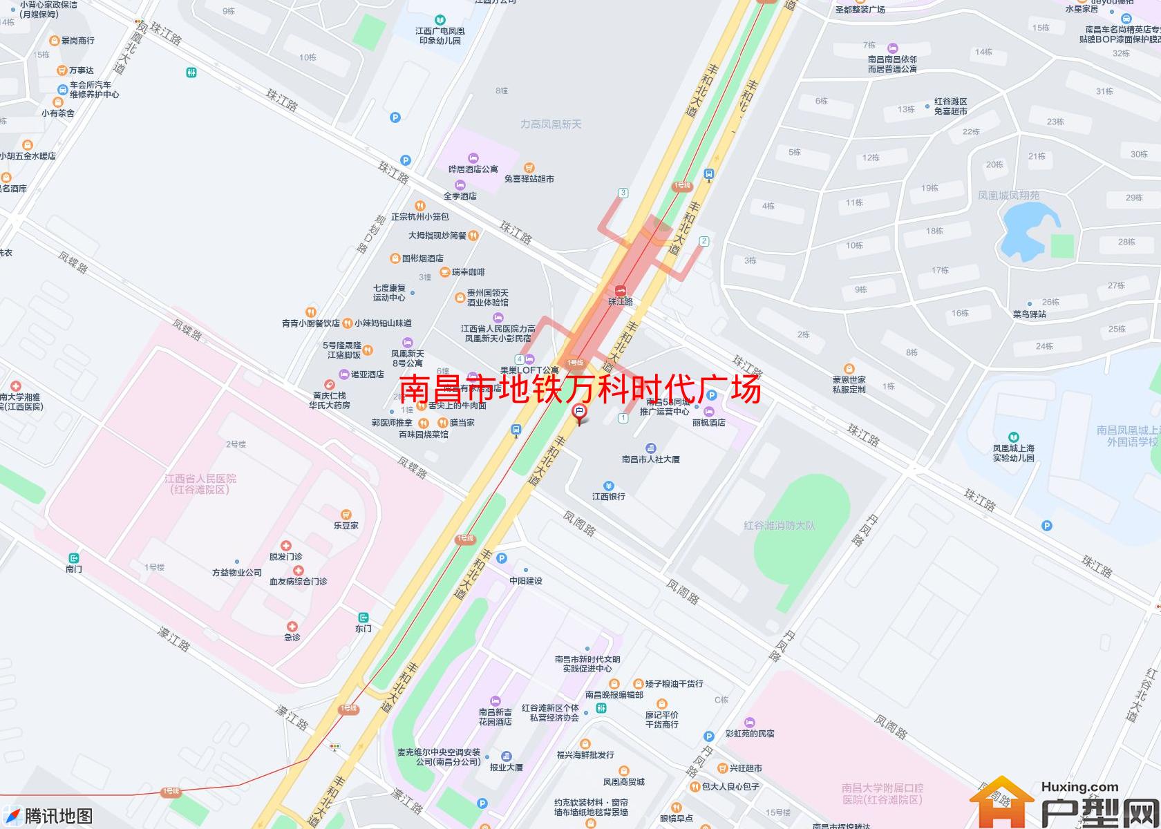 地铁万科时代广场小区 - 户型网