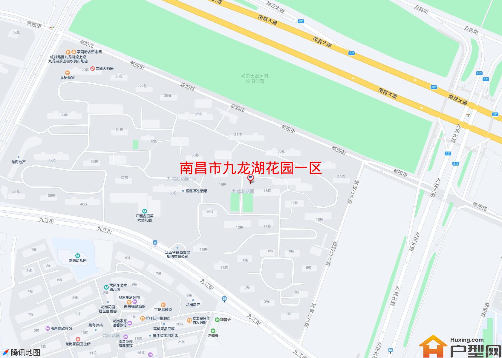 九龙湖花园一区小区 - 户型网
