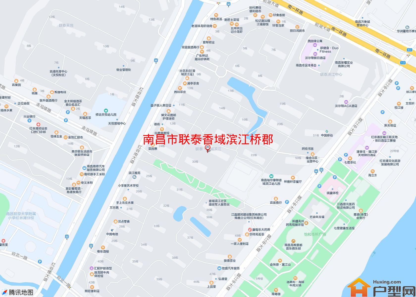 联泰香域滨江桥郡小区 - 户型网