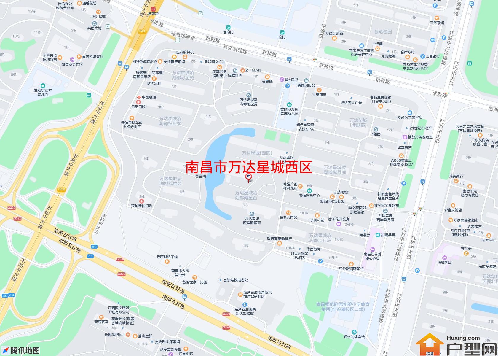 万达星城西区小区 - 户型网