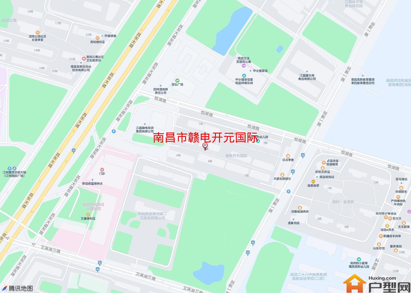 赣电开元国际小区 - 户型网