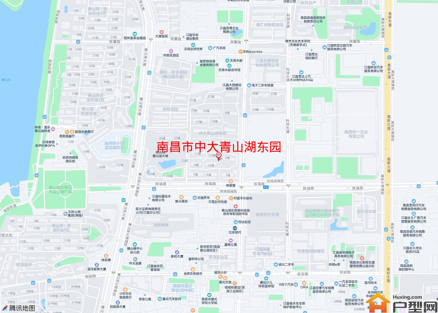 中大青山湖东园小区 - 户型网