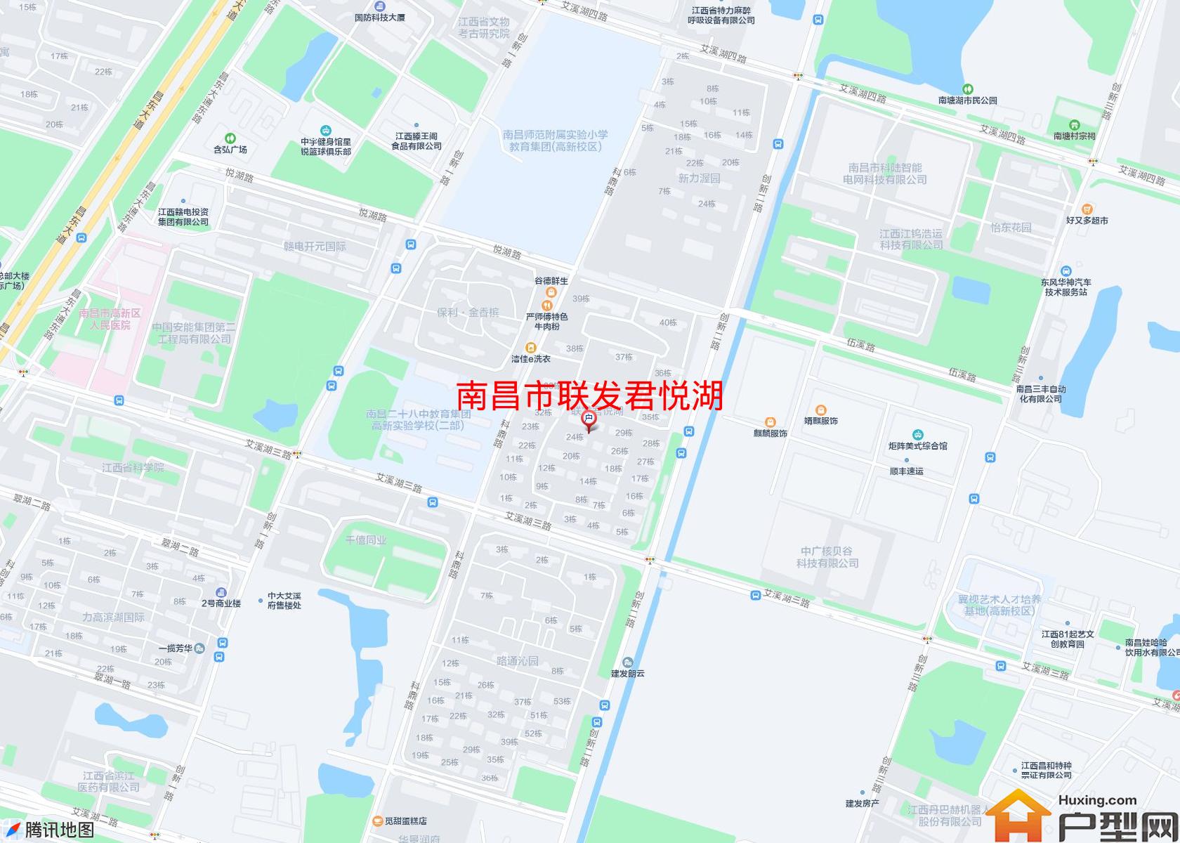 联发君悦湖小区 - 户型网