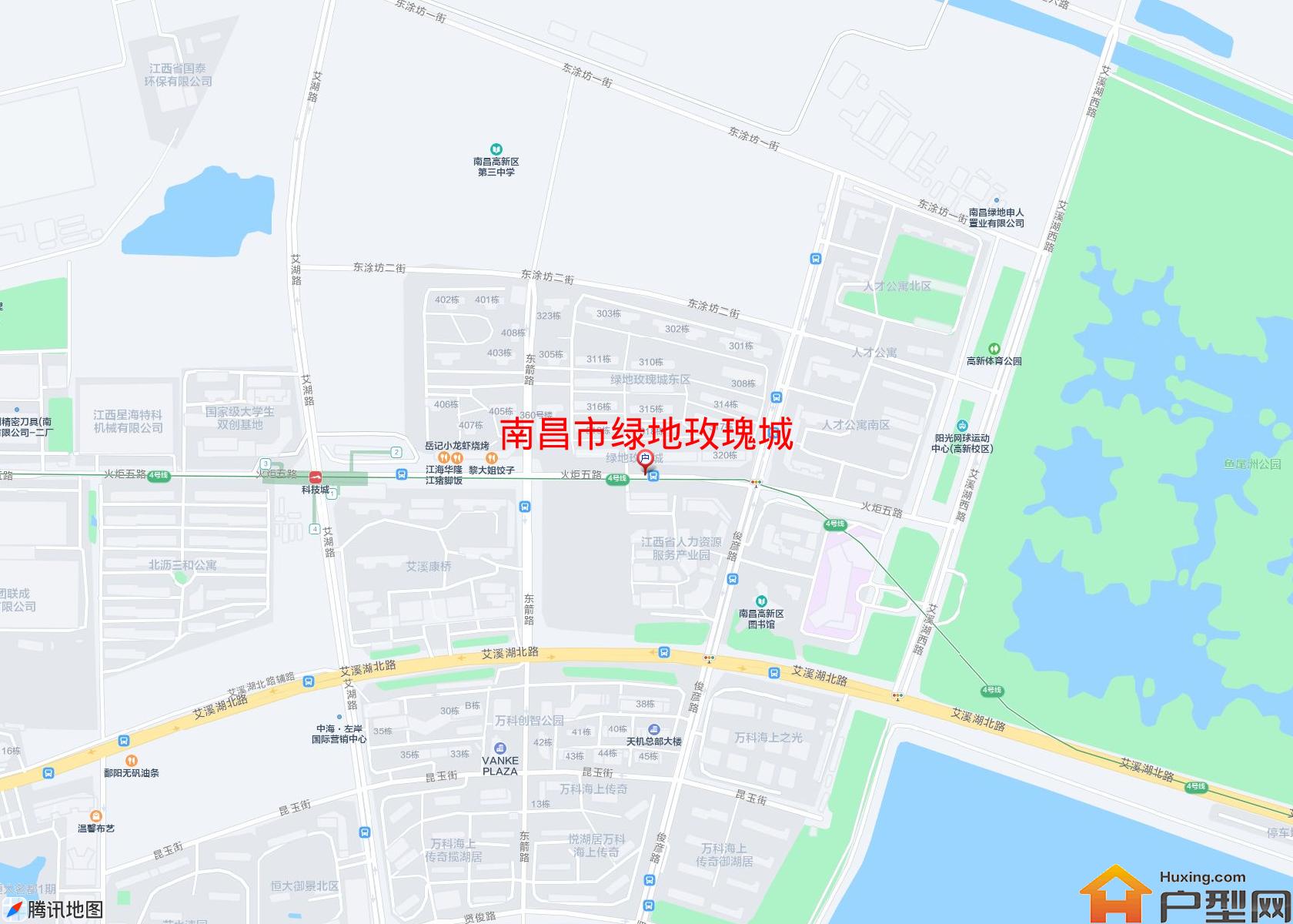 绿地玫瑰城小区 - 户型网