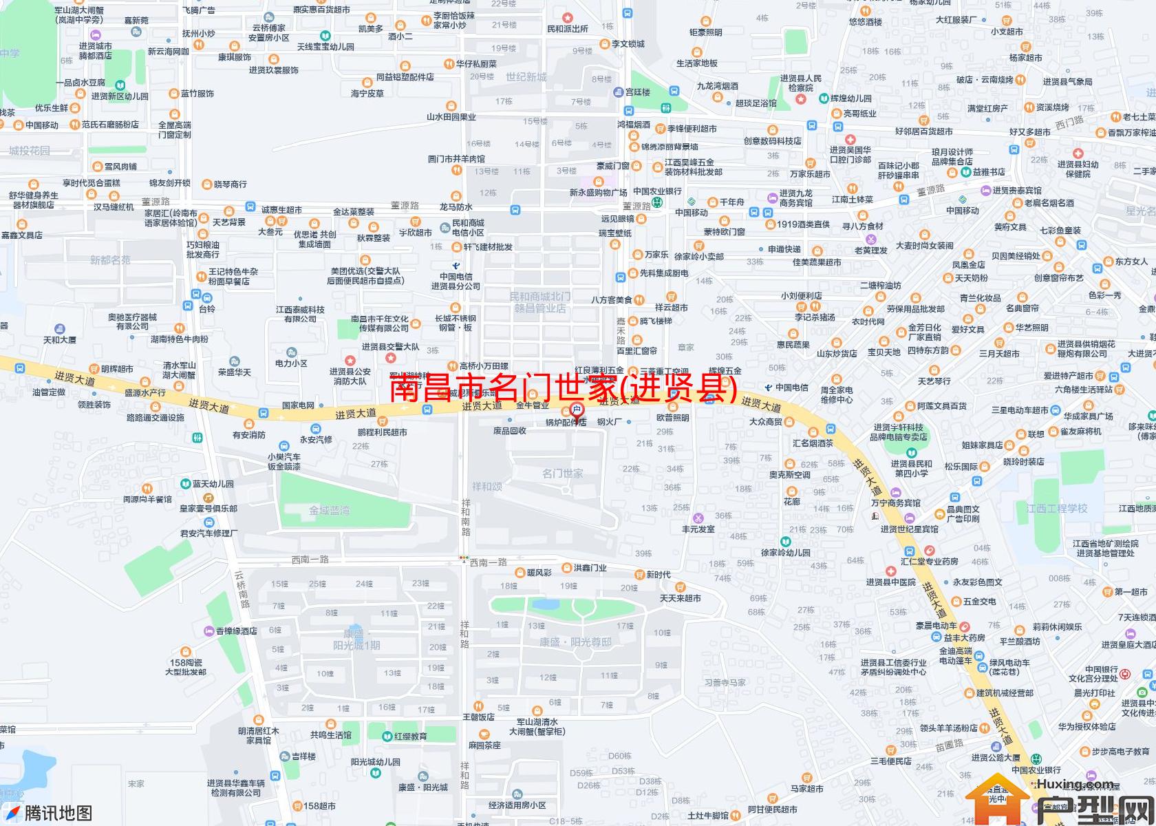 名门世家(进贤县)小区 - 户型网
