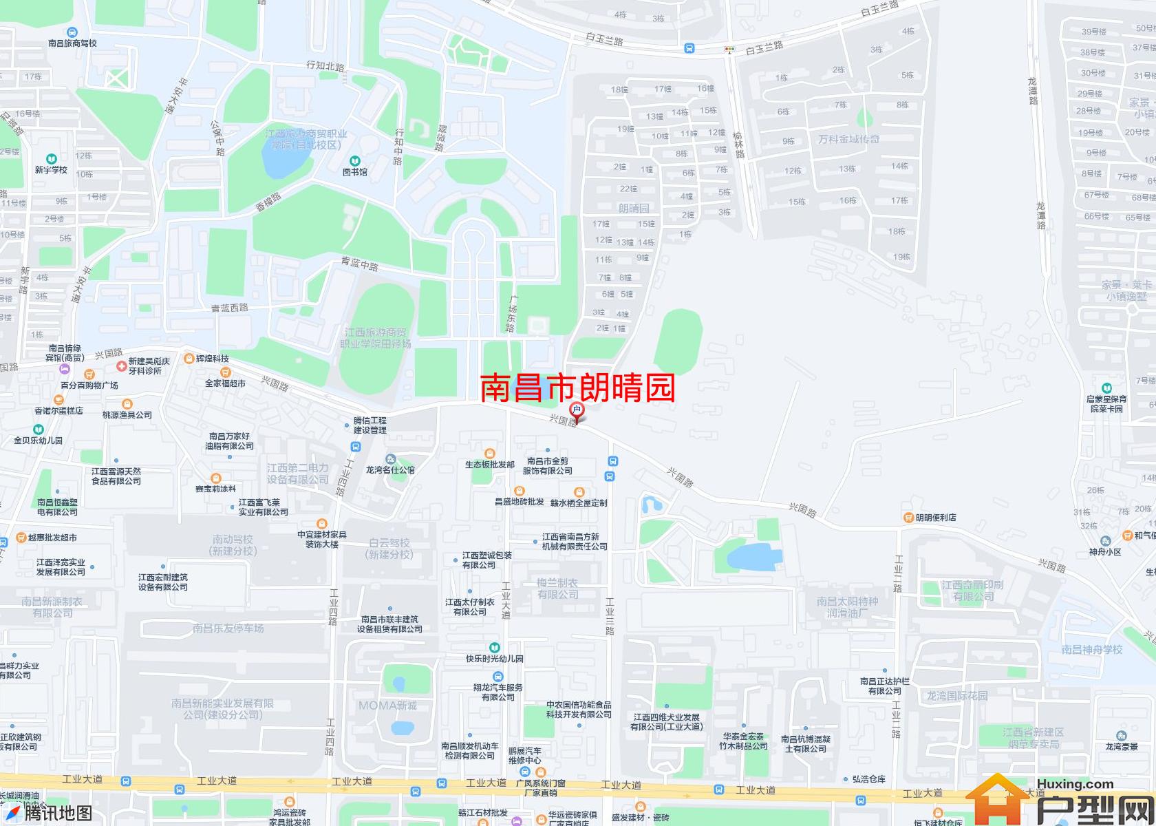 朗晴园小区 - 户型网
