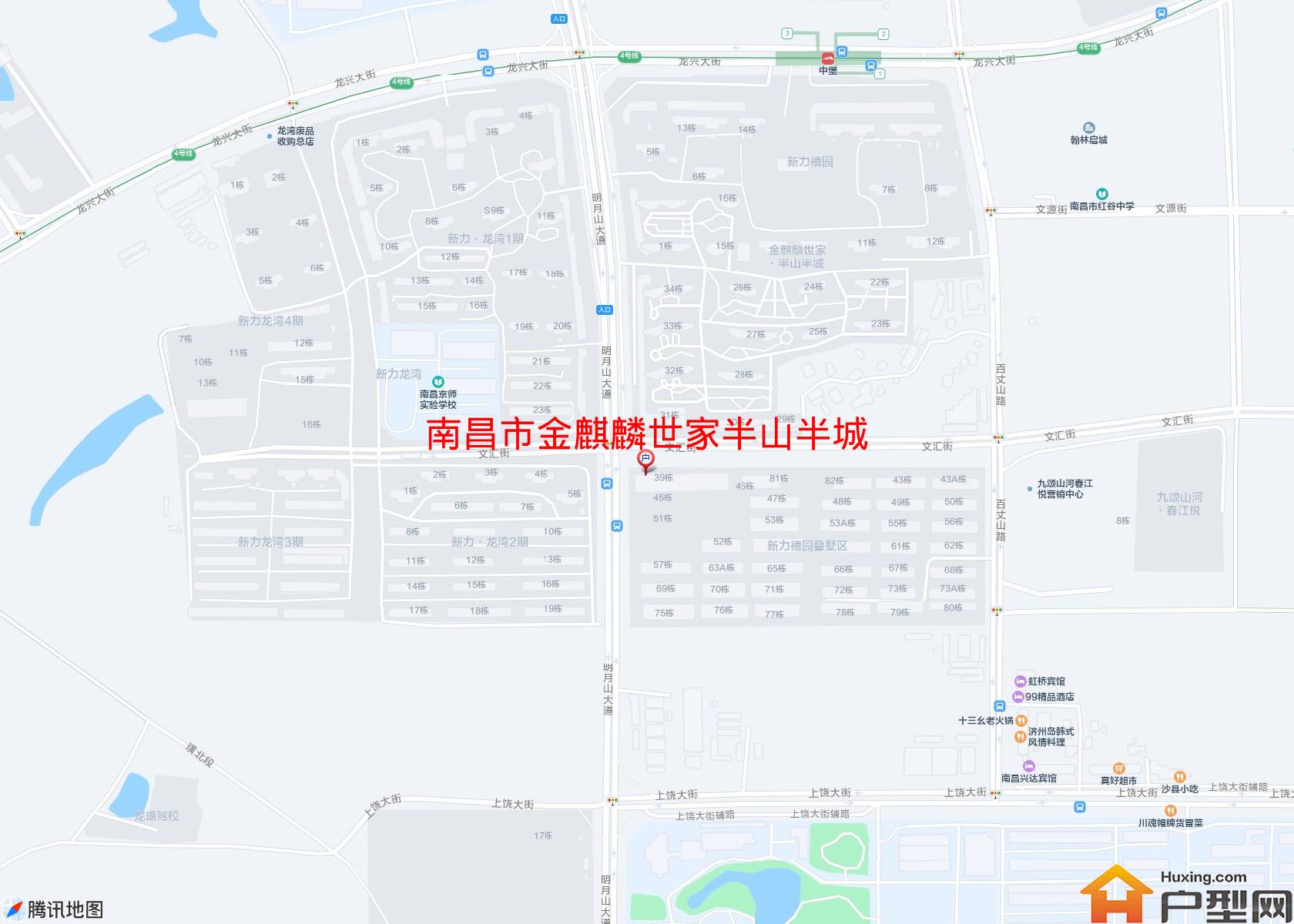 金麒麟世家半山半城小区 - 户型网