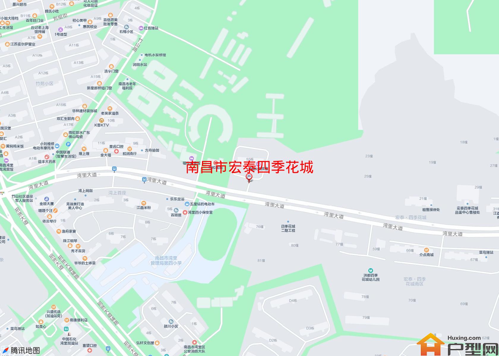 宏泰四季花城小区 - 户型网