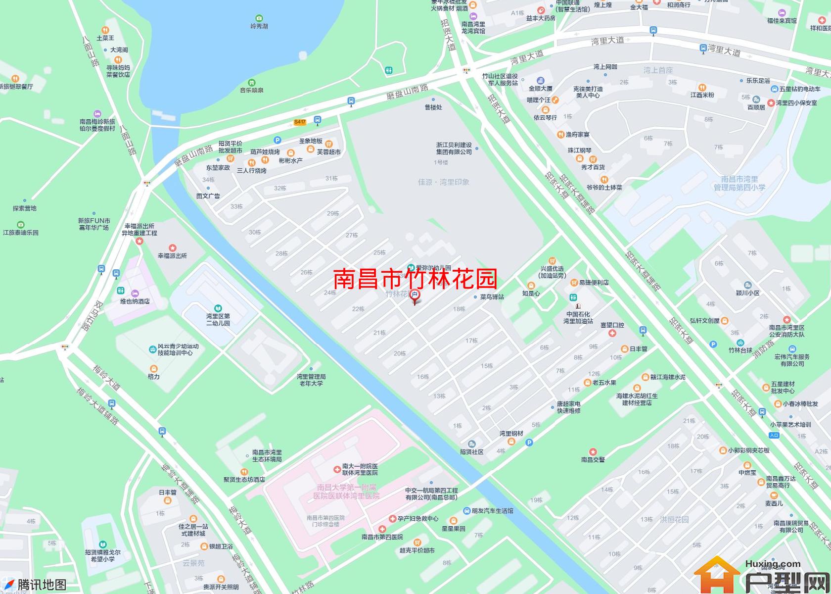 竹林花园小区 - 户型网 竹林花园小区 - 户型网