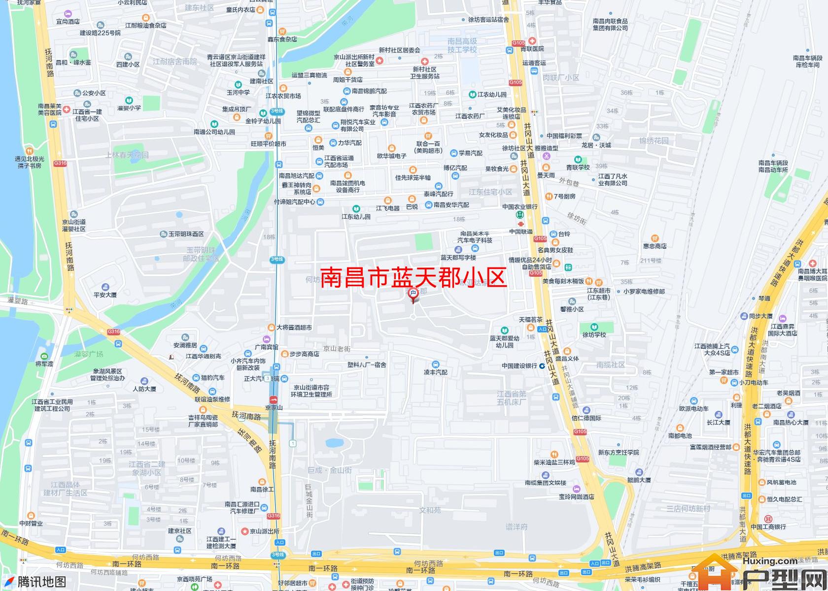 蓝天郡小区小区 - 户型网