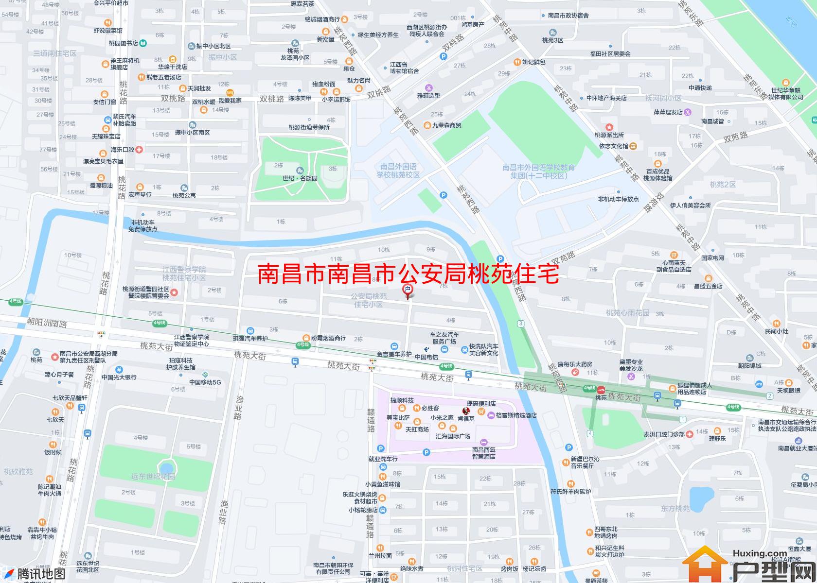 南昌市公安局桃苑住宅小区小区 - 户型网