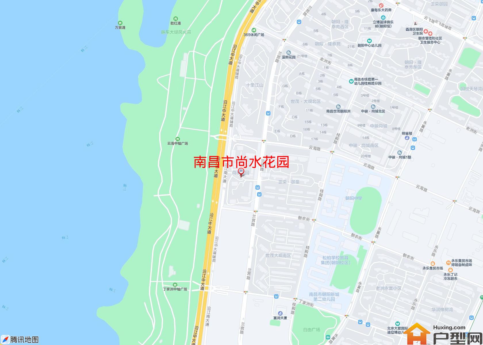 尚水花园小区 - 户型网
