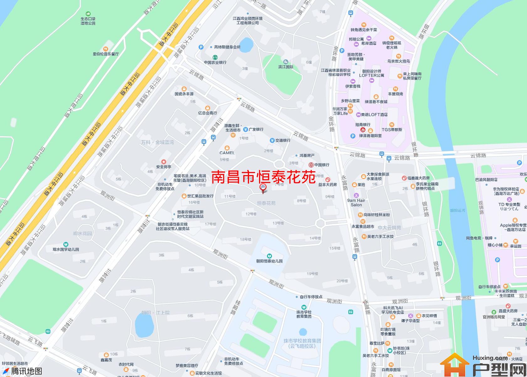 恒泰花苑小区 - 户型网