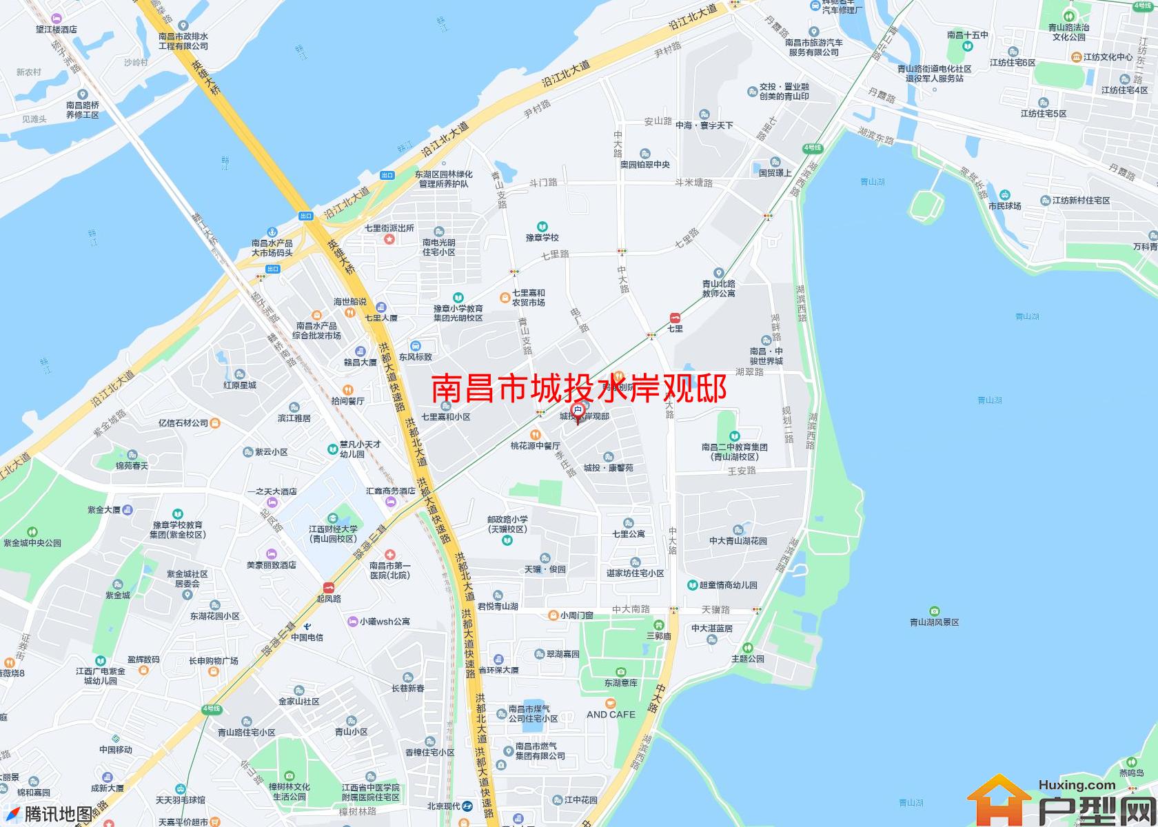 城投水岸观邸小区 - 户型网