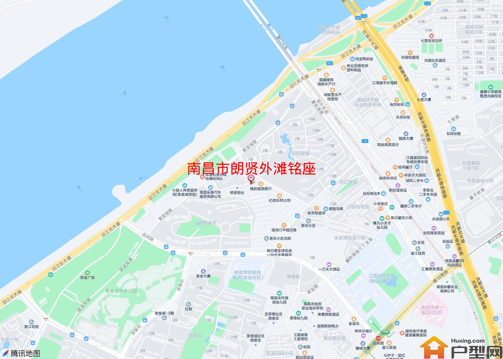朗贤外滩铭座小区 - 户型网