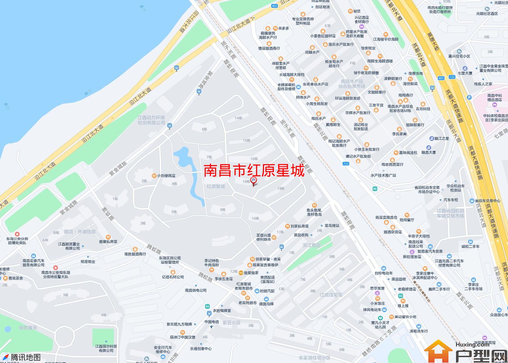 红原星城小区 - 户型网