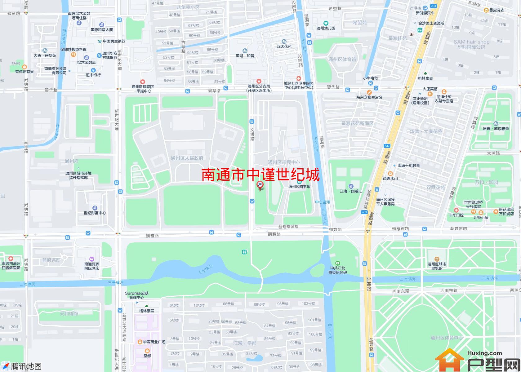 中谨世纪城小区 - 户型网