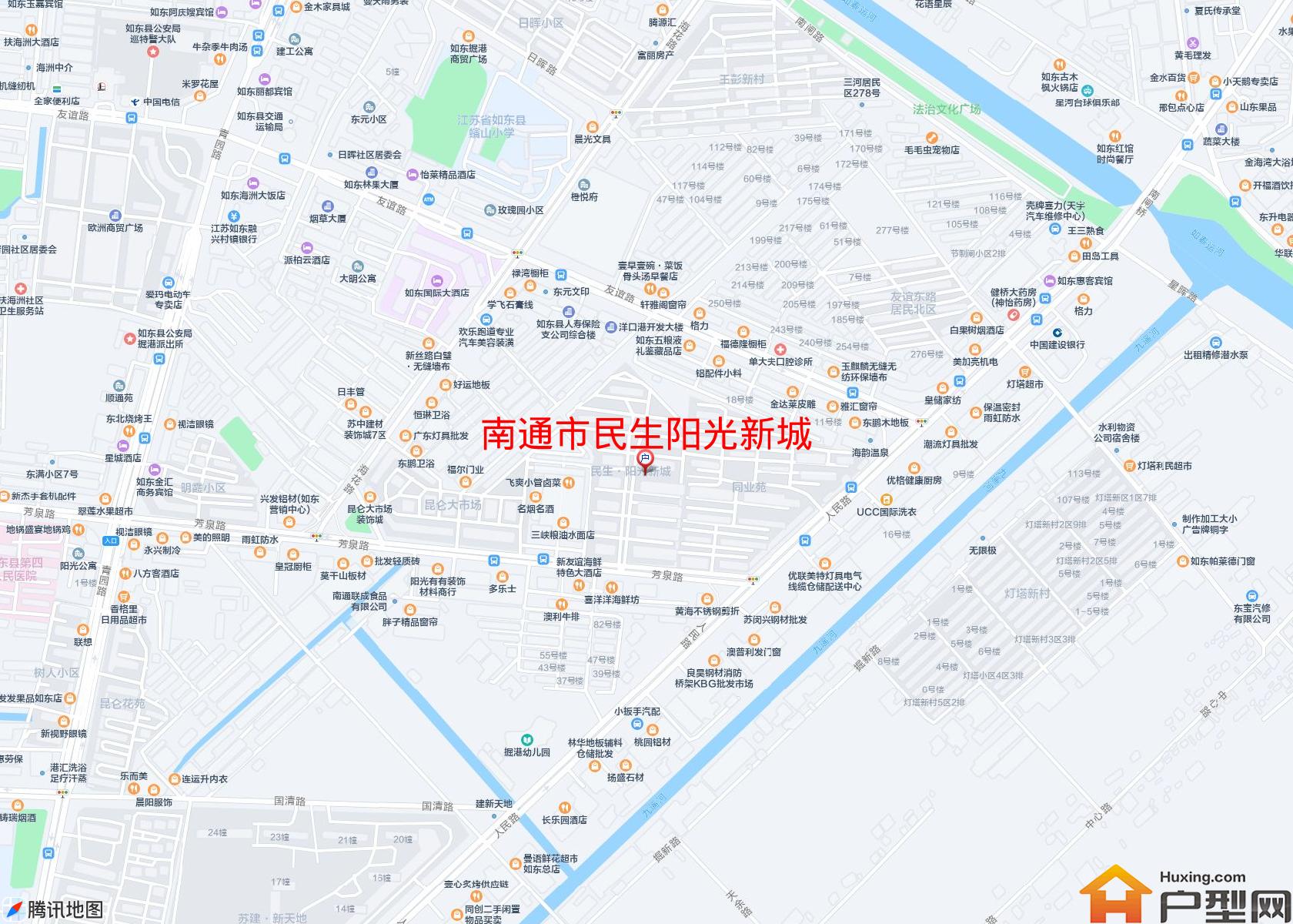 民生阳光新城小区 - 户型网