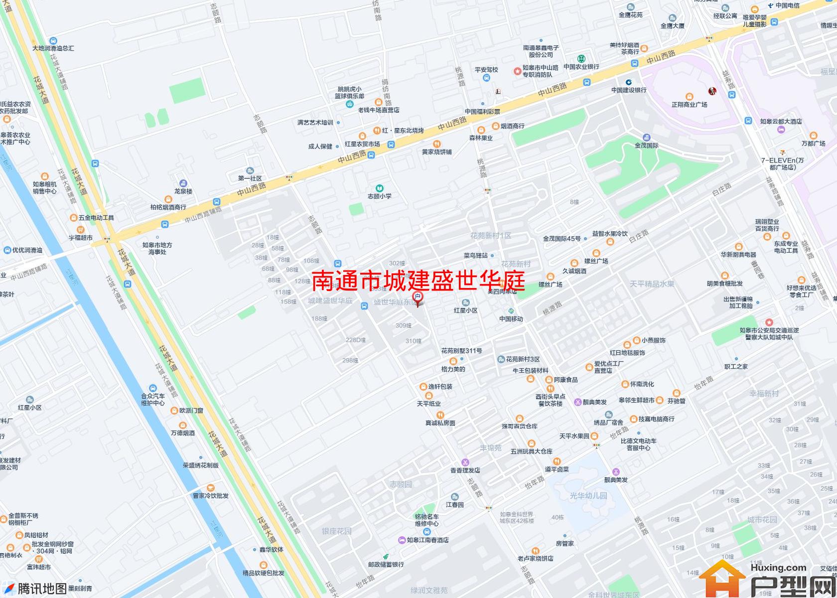 城建盛世华庭小区 - 户型网