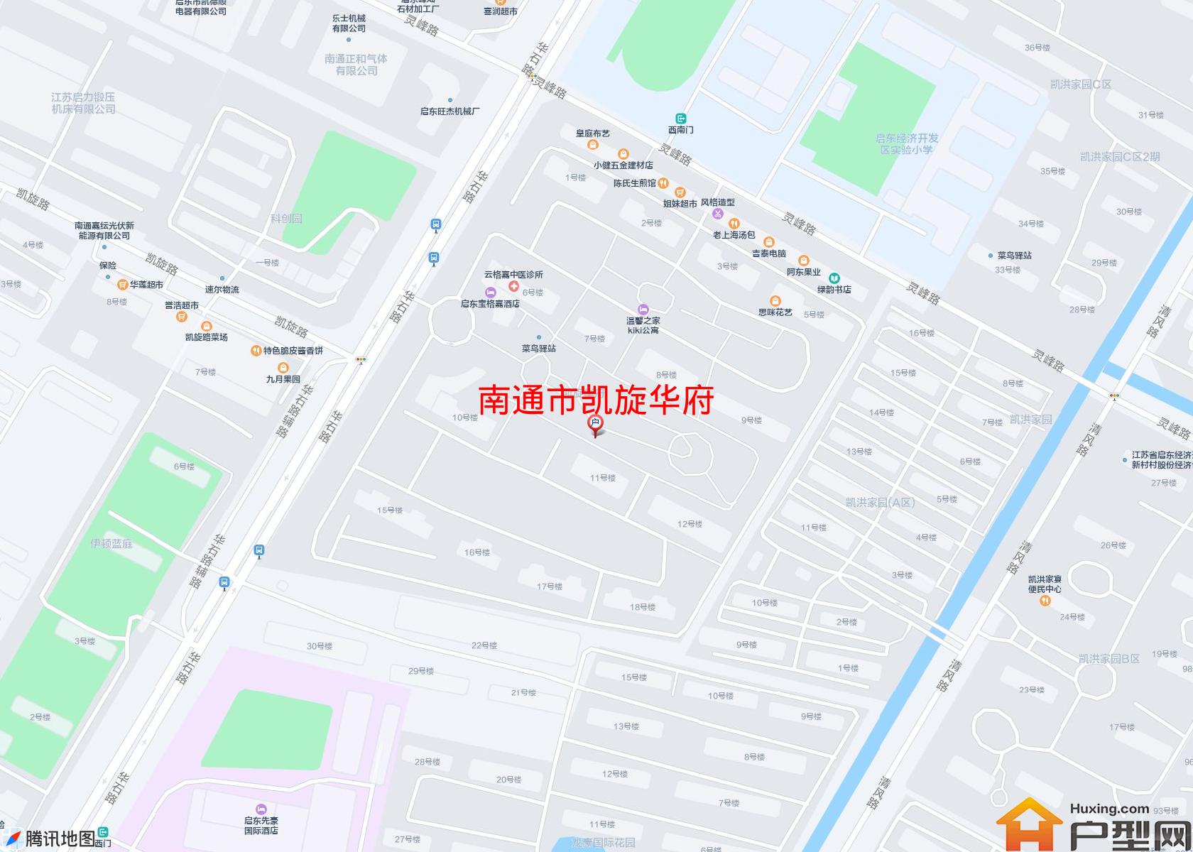凯旋华府小区 - 户型网