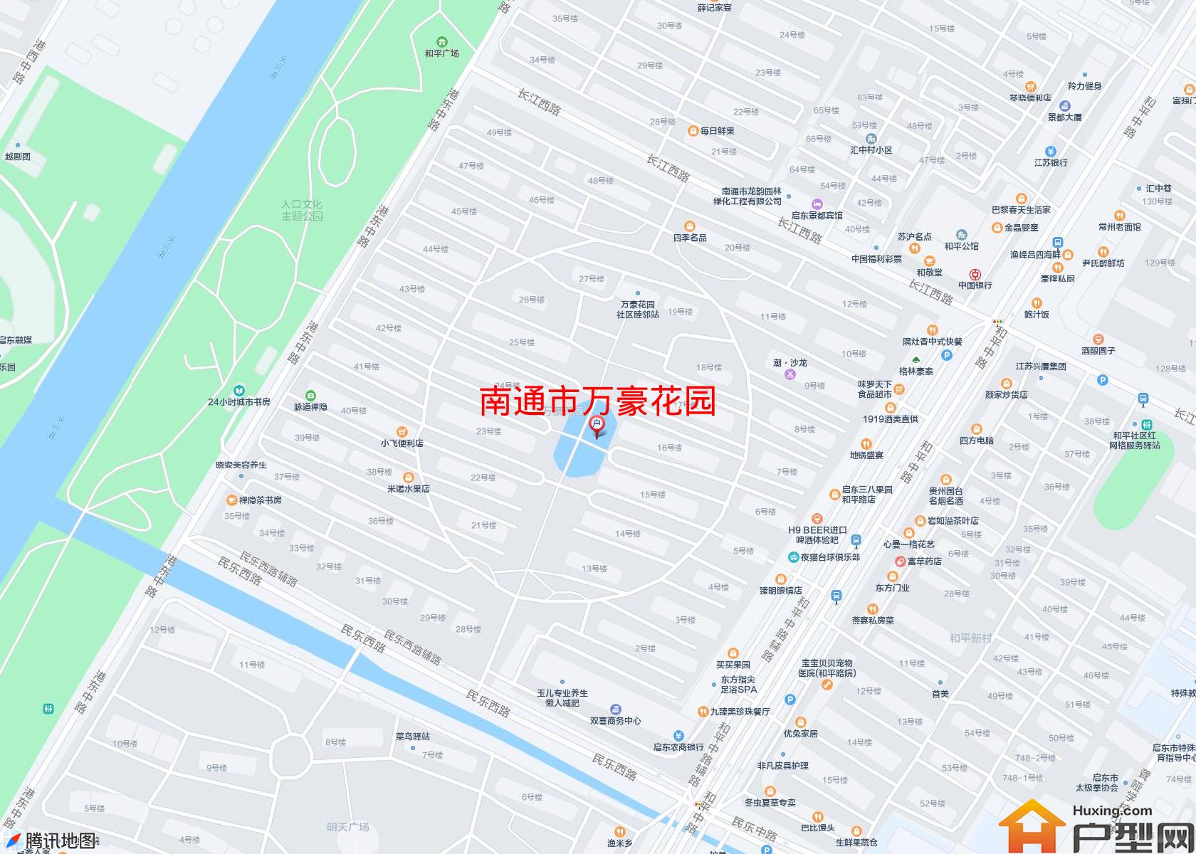 万豪花园小区 - 户型网