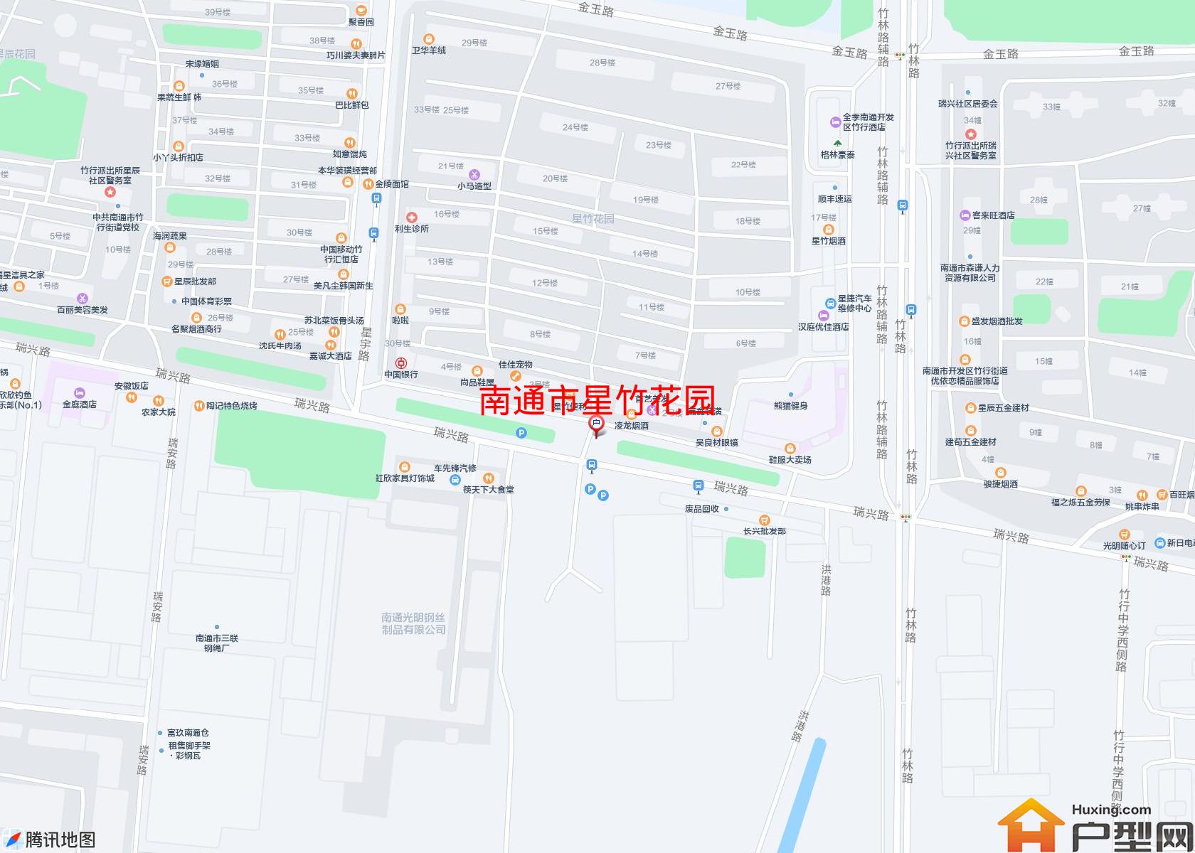 星竹花园小区 - 户型网