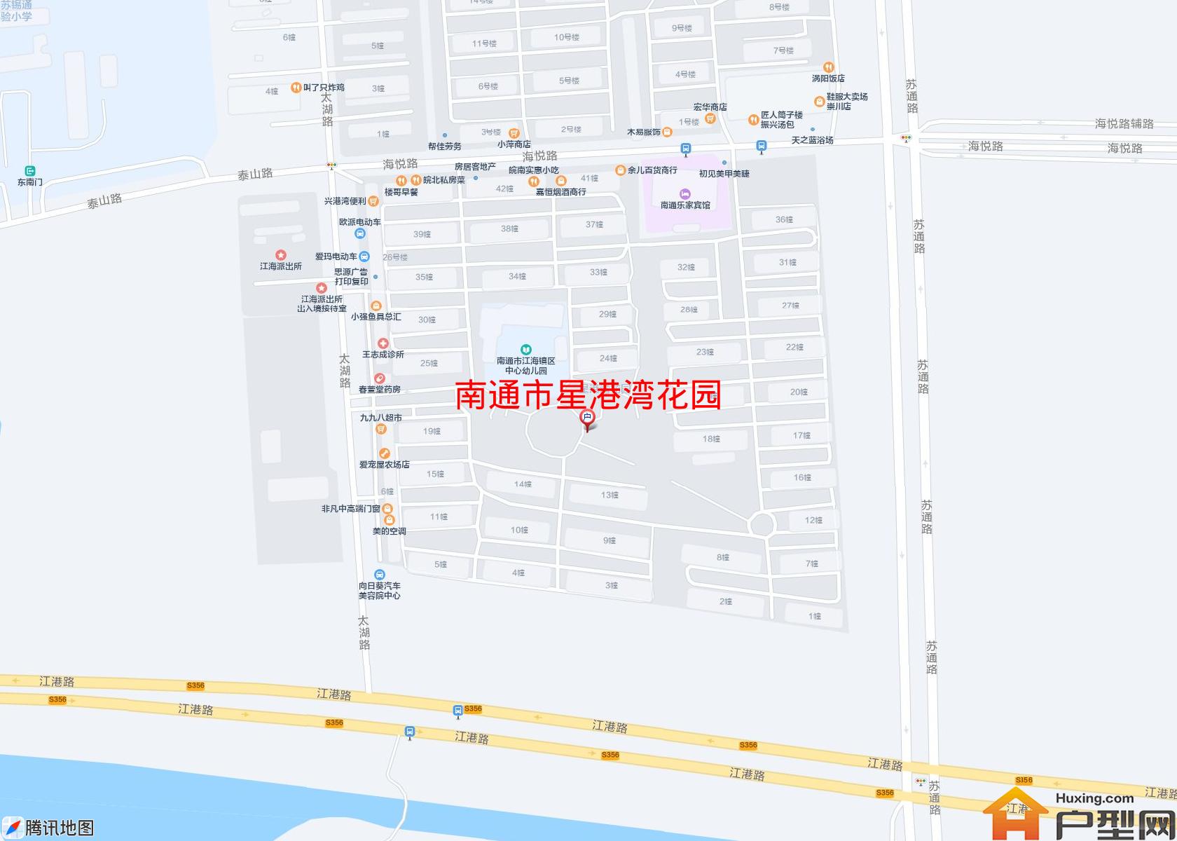 星港湾花园小区 - 户型网