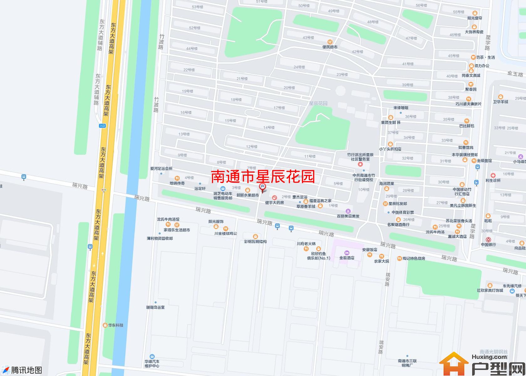 星辰花园小区 - 户型网