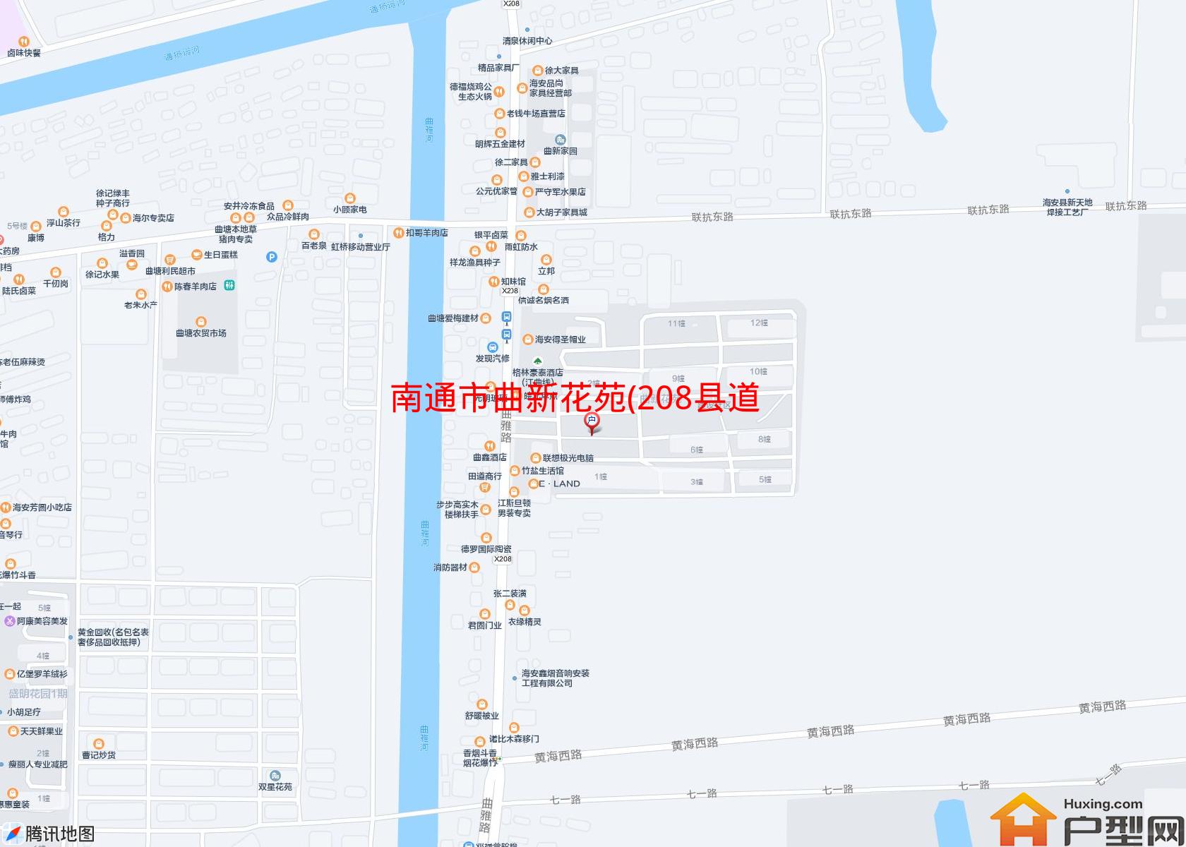 曲新花苑(208县道)小区 - 户型网