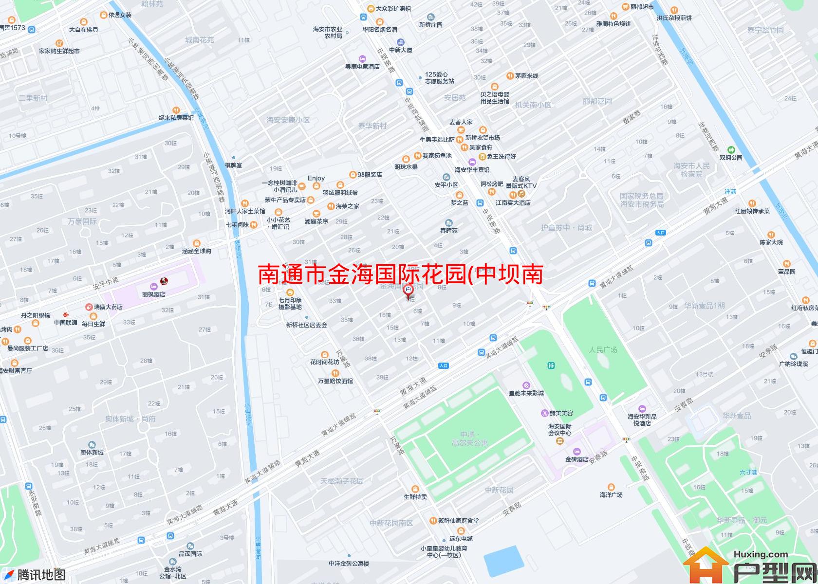 金海国际花园(中坝南路)小区 - 户型网