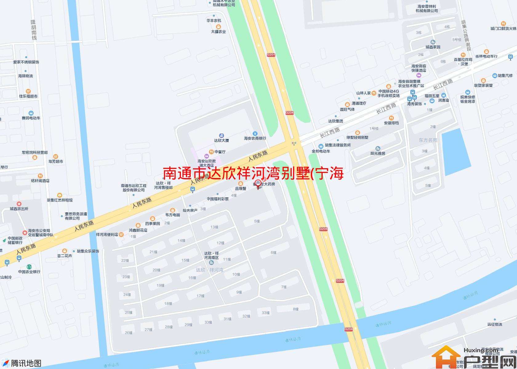 达欣祥河湾别墅(宁海线)小区 - 户型网