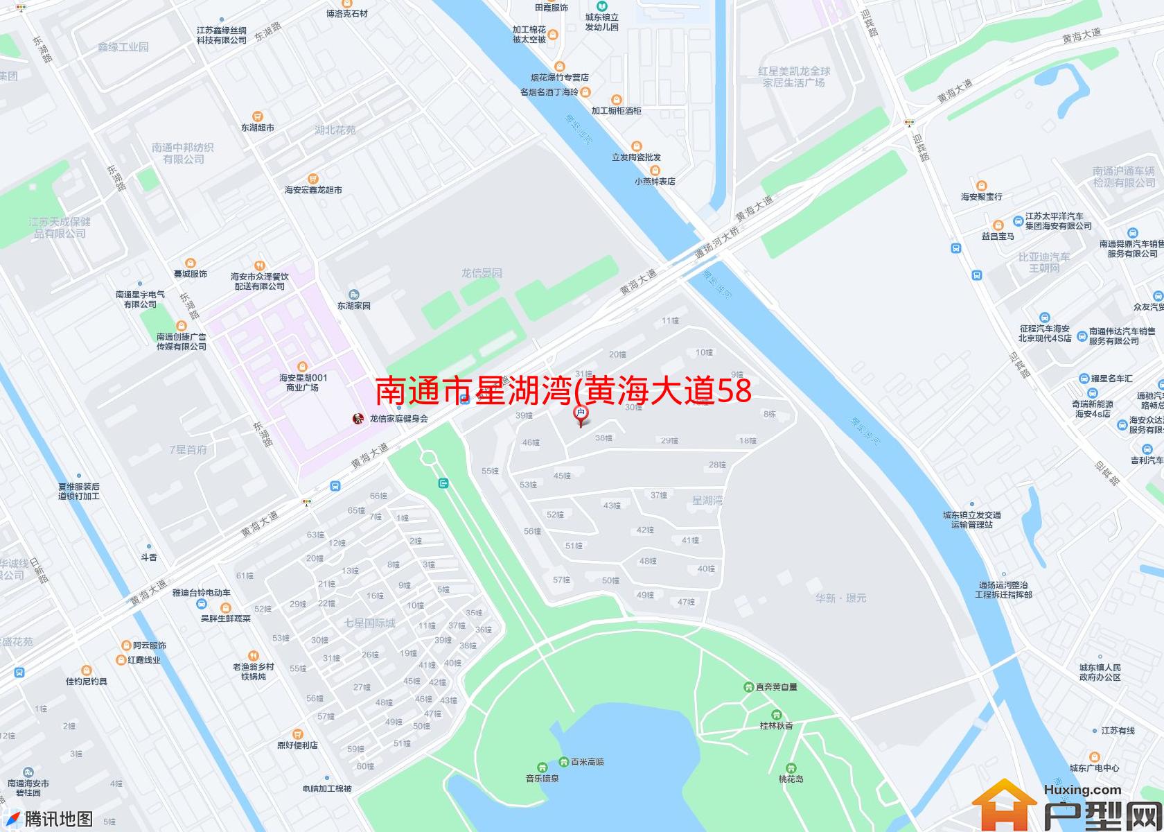 星湖湾(黄海大道58号)小区 - 户型网