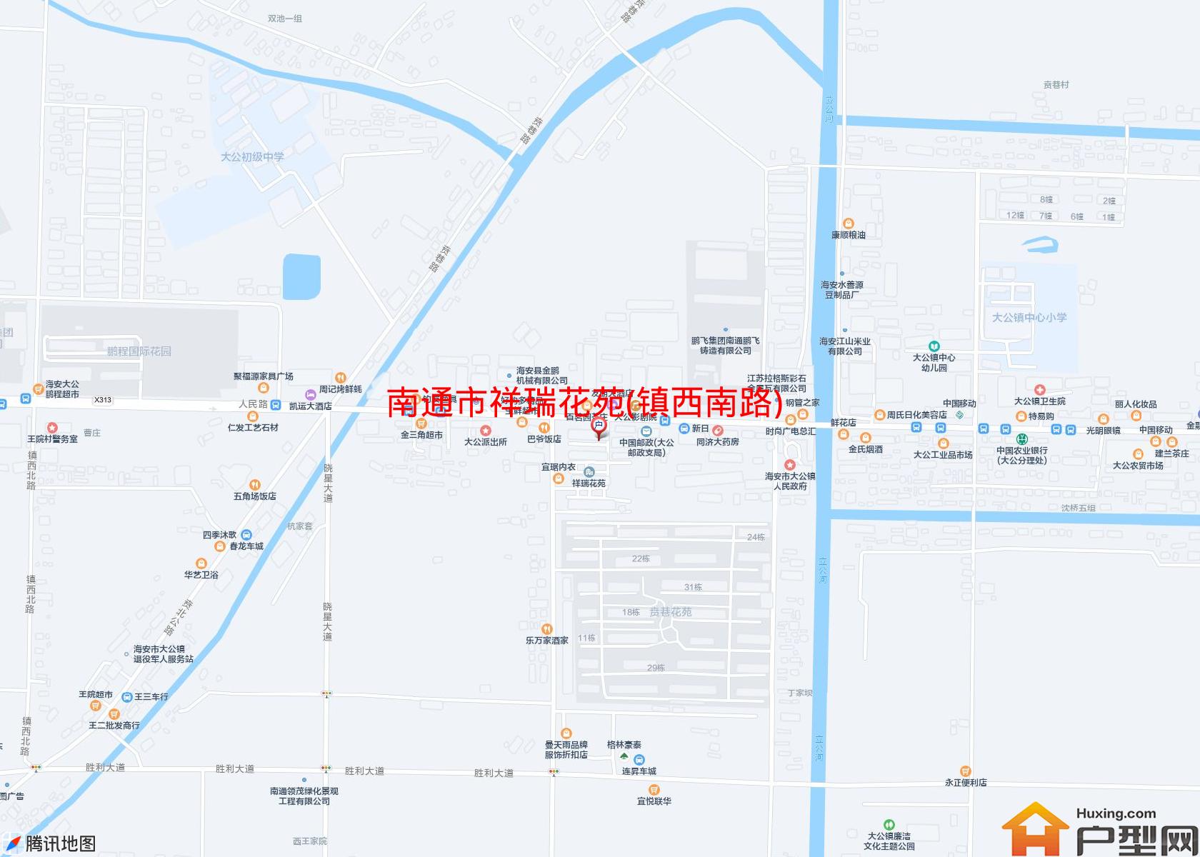 祥瑞花苑(镇西南路)小区 - 户型网