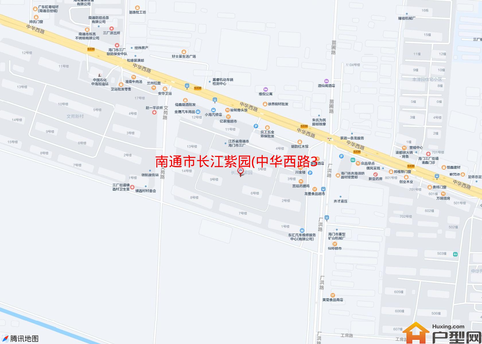 长江紫园(中华西路344号)小区 - 户型网