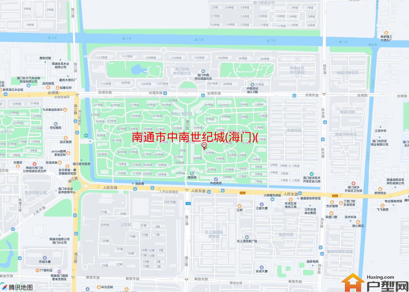 中南世纪城(海门)(浦江北路1号)小区 - 户型网