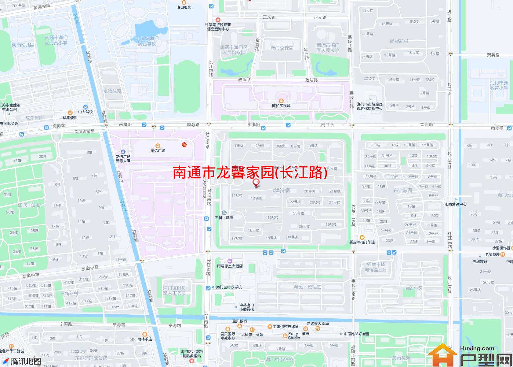 龙馨家园(长江路)小区 - 户型网