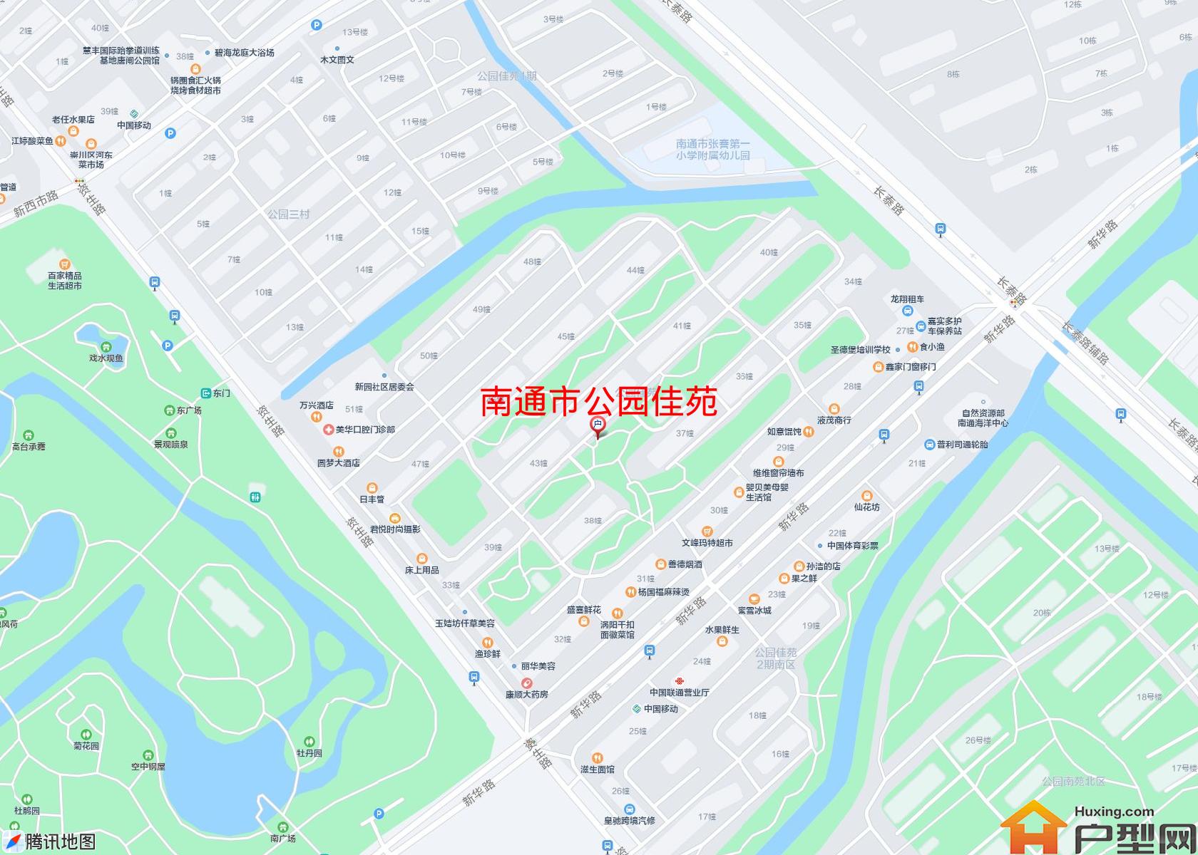 公园佳苑小区 - 户型网