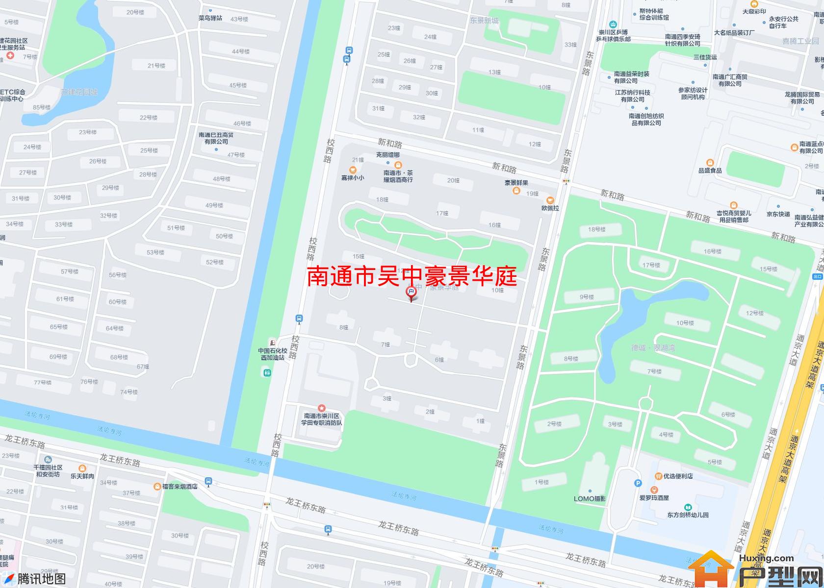 吴中豪景华庭小区 - 户型网