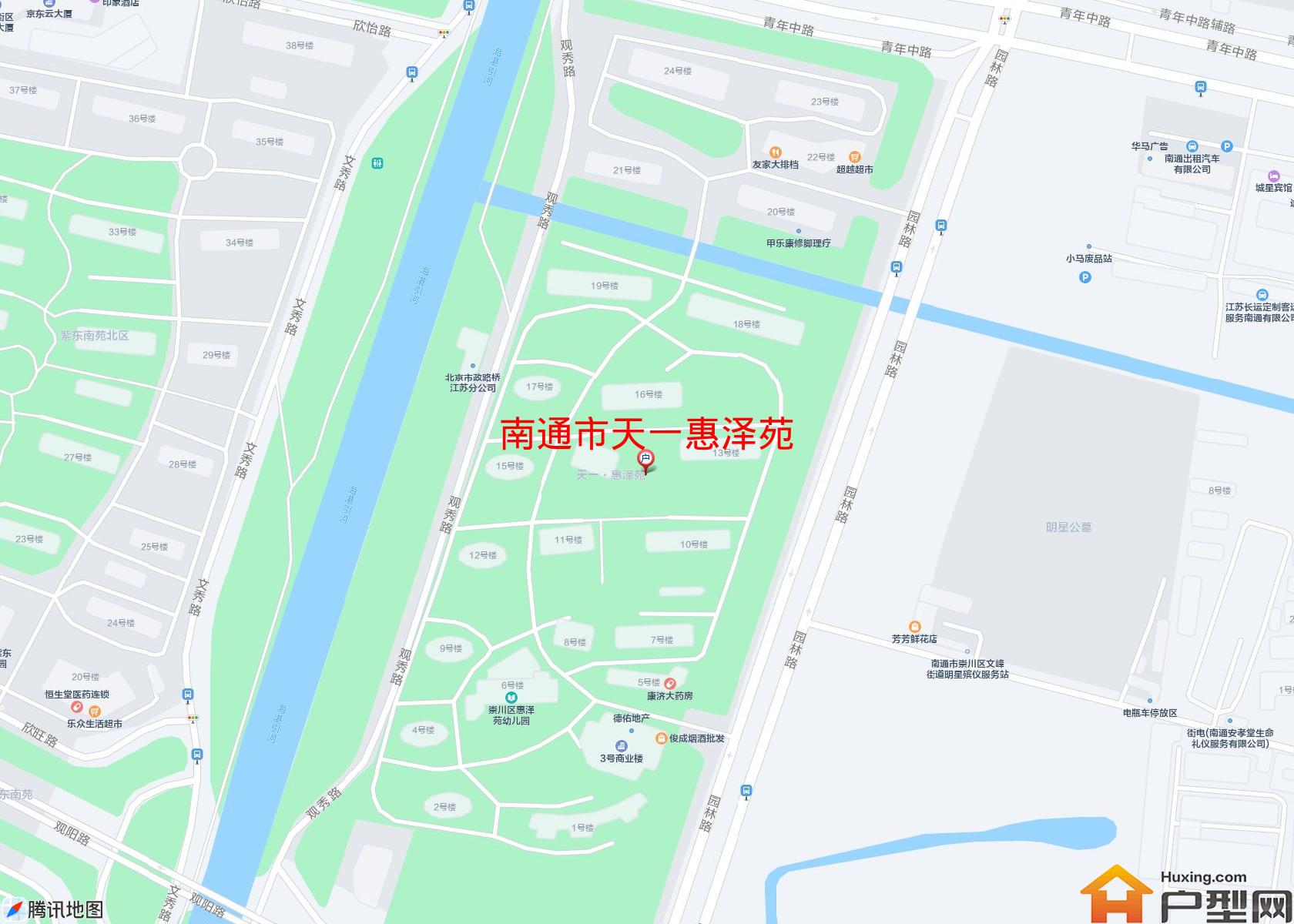 天一惠泽苑小区 - 户型网