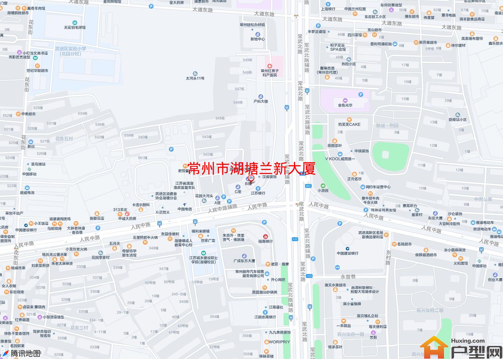 湖塘兰新大厦小区 - 户型网