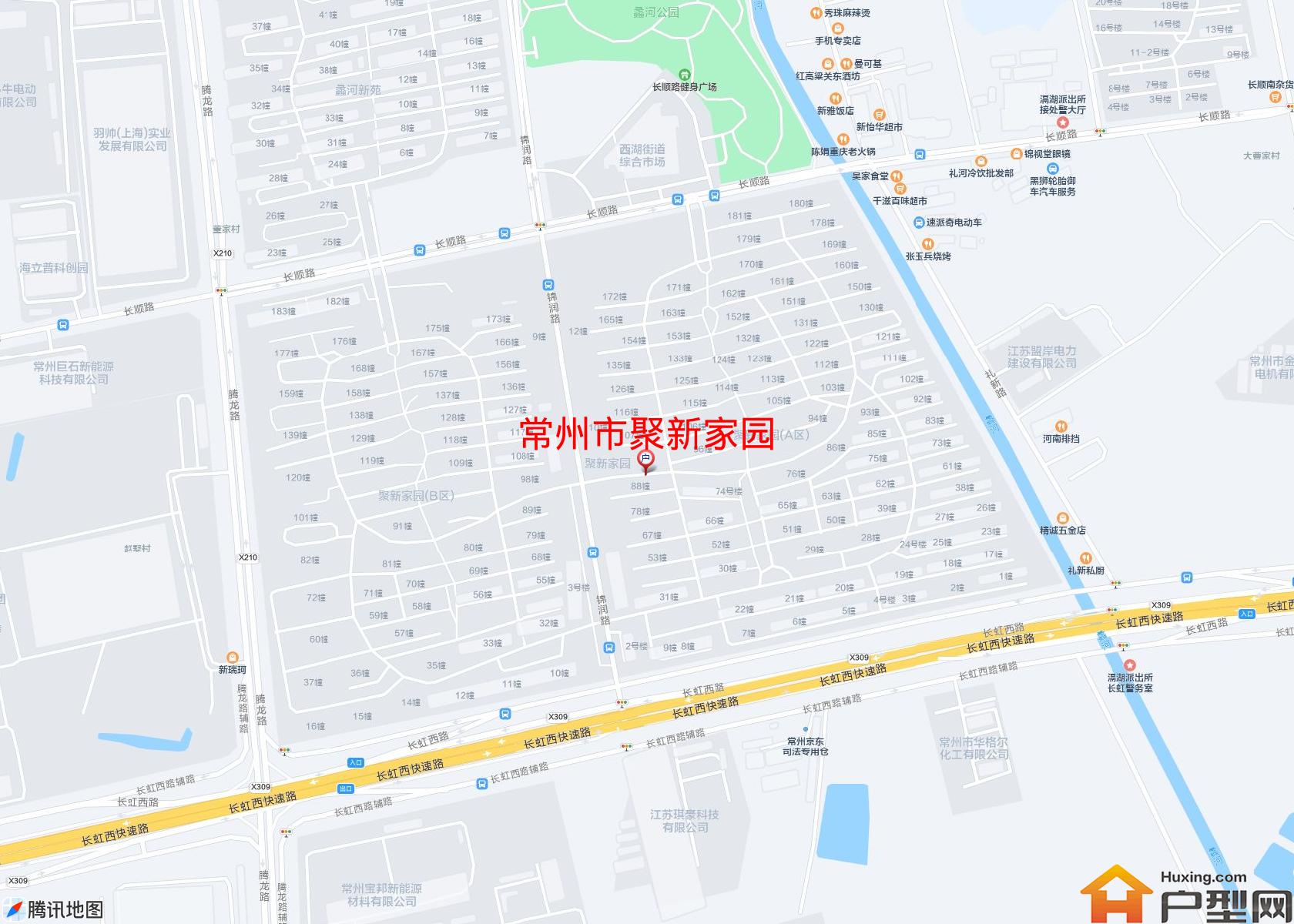 聚新家园小区 - 户型网
