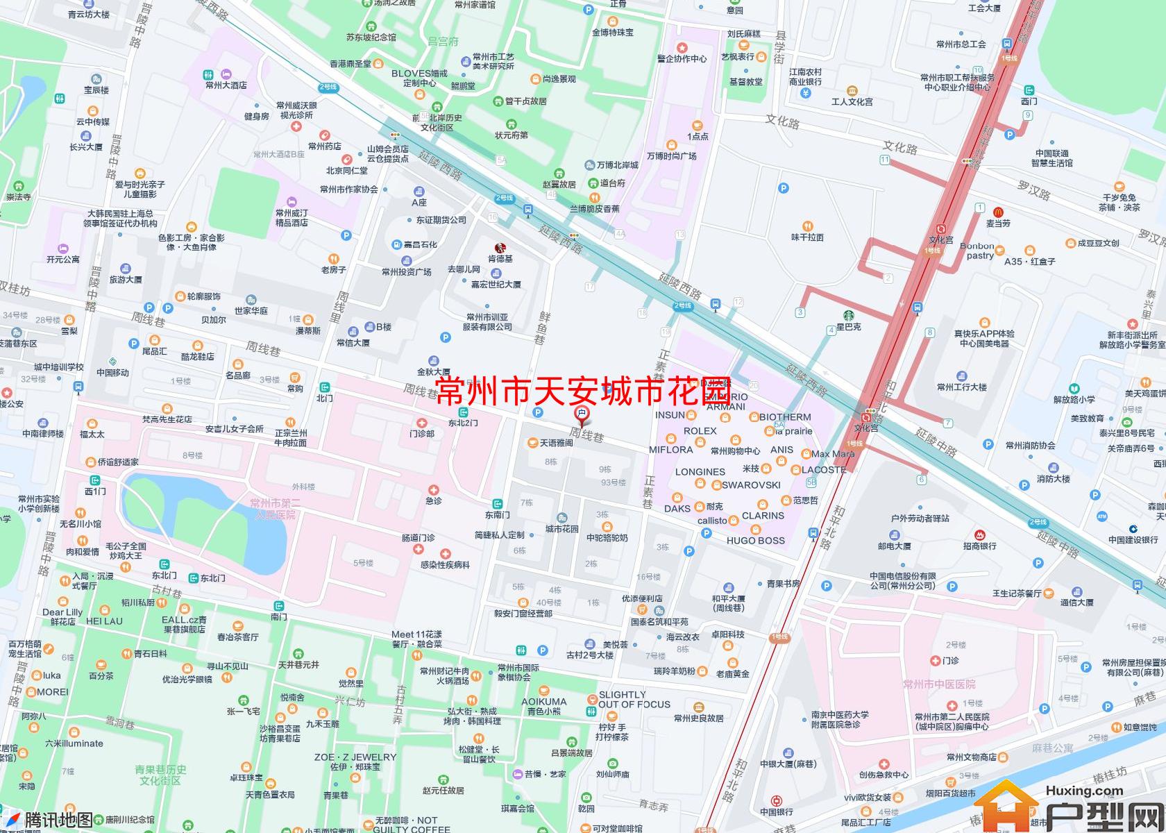 天安城市花园小区 - 户型网